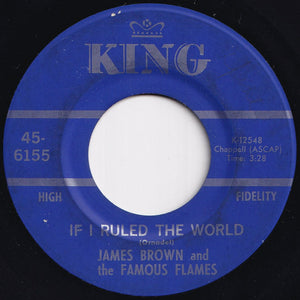 James Brown & The Famous Flames - I Got The Feelin' / If I Ruled The World (7 inch Record / Used)