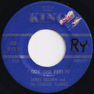 James Brown & The Famous Flames - I Got The Feelin' / If I Ruled The World (7 inch Record / Used)