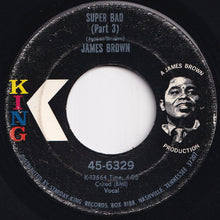 画像をギャラリービューアに読み込む, James Brown - Call Me Super Bad (Part 1 &amp; Part 2) / (Part 3) (7 inch Record / Used)
