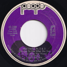 画像をギャラリービューアに読み込む, James Brown - Hot Pants (Part 1) / (Part 2) &amp; (Part 3) (7 inch Record / Used)

