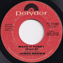 画像をギャラリービューアに読み込む, James Brown - Make It Funky (Part 1) / (Part 2) (7 inch Record / Used)
