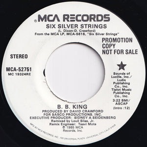 B.B. King - Six Silver Strings / Six Silver Strings (7 inch Record / Used)