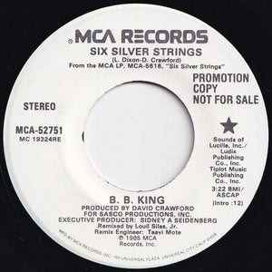 B.B. King - Six Silver Strings / Six Silver Strings (7 inch Record / Used)