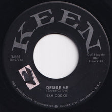 Load image into Gallery viewer, Sam Cooke - (I Love You) For Sentimental Reasons / Desire Me (7 inch Record / Used)
