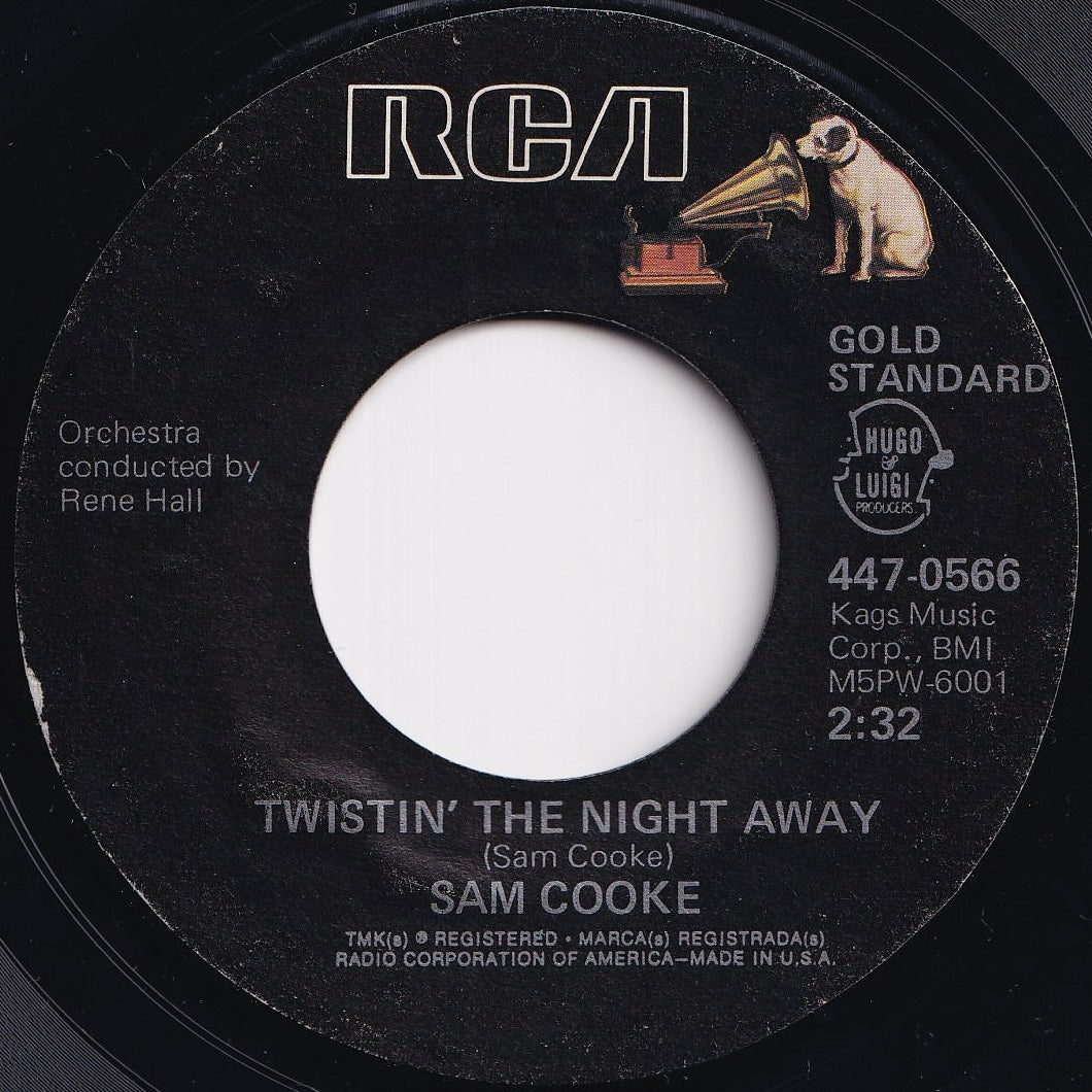 Sam Cooke - Twistin' The Night Away / You Send Me (7 inch Record / Used)