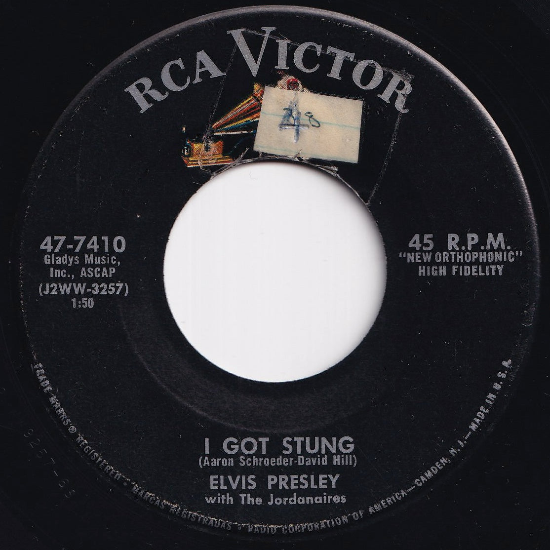 Elvis Presley - One Night / I Got Stung (7 inch Record / Used) – Solidity Records