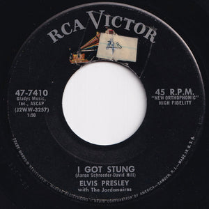 Elvis Presley - One Night / I Got Stung (7 inch Record / Used)