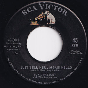 Elvis Presley - She's Not You / Just Tell Her Jim Said Hello (7 inch Record / Used)