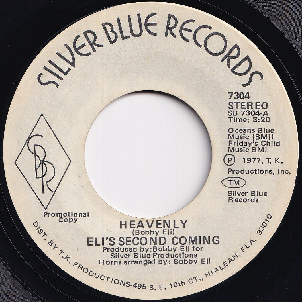 Eli's Second Coming - Heavenly / Heavenly (7 inch Record / Used)