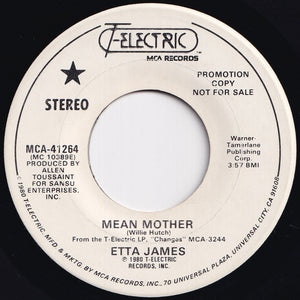 Etta James - Mean Mother / Mean Mother (7 inch Record / Used)