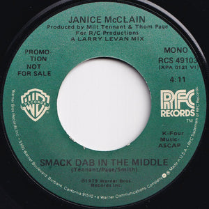 Janice McClain - Smack Dab In The Middle (Stereo) / (Mono) (7 inch Record / Used)