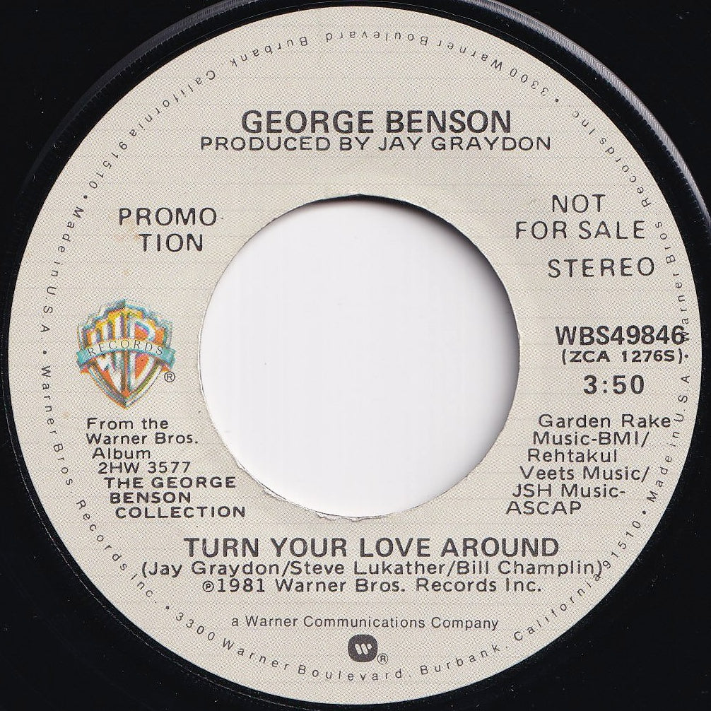 George Benson - Turn Your Love Around (Stereo) / (Mono) (7 inch Record / Used)