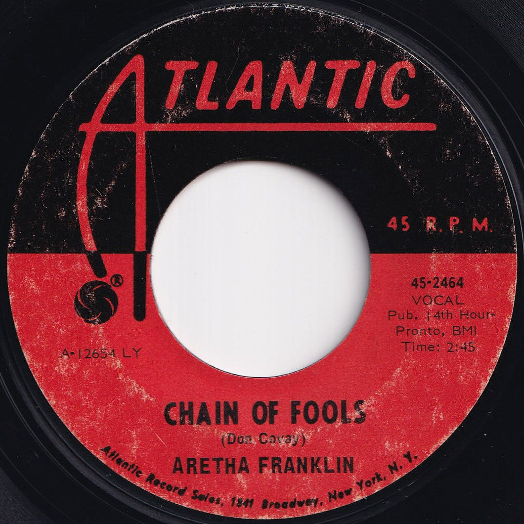 Aretha Franklin - Chain Of Fools / Prove It (7 inch Record / Used)