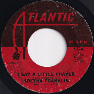 Aretha Franklin - The House That Jack Built / I Say A Little Prayer (7 inch Record / Used)