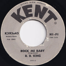 Load image into Gallery viewer, B.B. King - Rock Me Baby / I Can&#39;t Lose (7 inch Record / Used)
