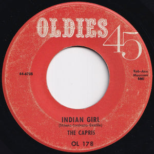 Capris - There's A Moon Out Tonight / Indian Girl (7 inch Record / Used)