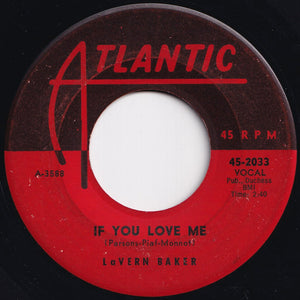 Lavern Baker - So High So Low / If You Love Me (7 inch Record / Used)