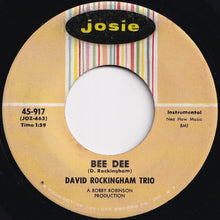 画像をギャラリービューアに読み込む, David Rockingham Trio - Midnight / Bee Dee (7 inch Record / Used)
