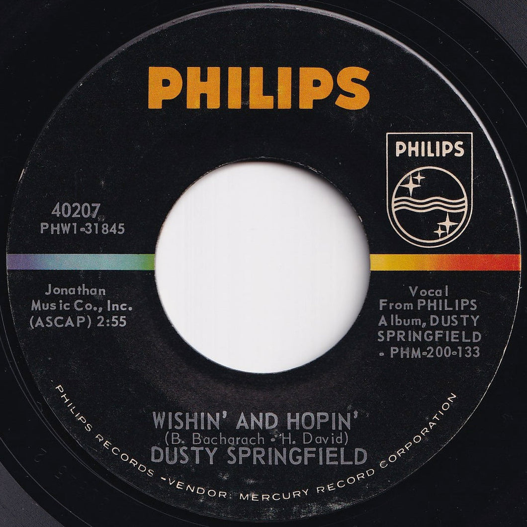 Dusty Springfield - Wishin' And Hopin' / Do Re Mi (Forget About The Do And Think About Me) (7 inch Record / Used)