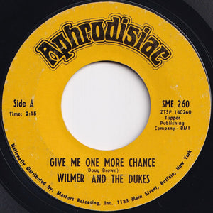 Wilmer And The Dukes - Give Me One More Chance / Get It (7 inch Record / Used)