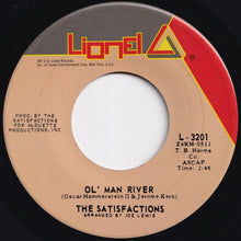 Load image into Gallery viewer, Satisfactions - This Bitter Earth / Ol&#39; Man River (7 inch Record / Used)
