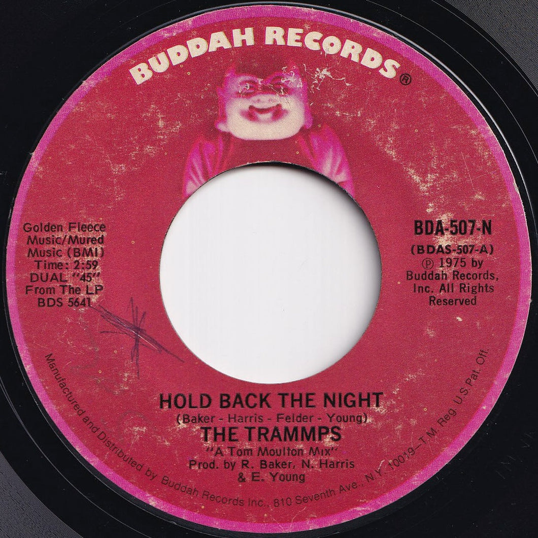 Trammps - Hold Back The Night / Tom's Song (7 inch Record / Used)