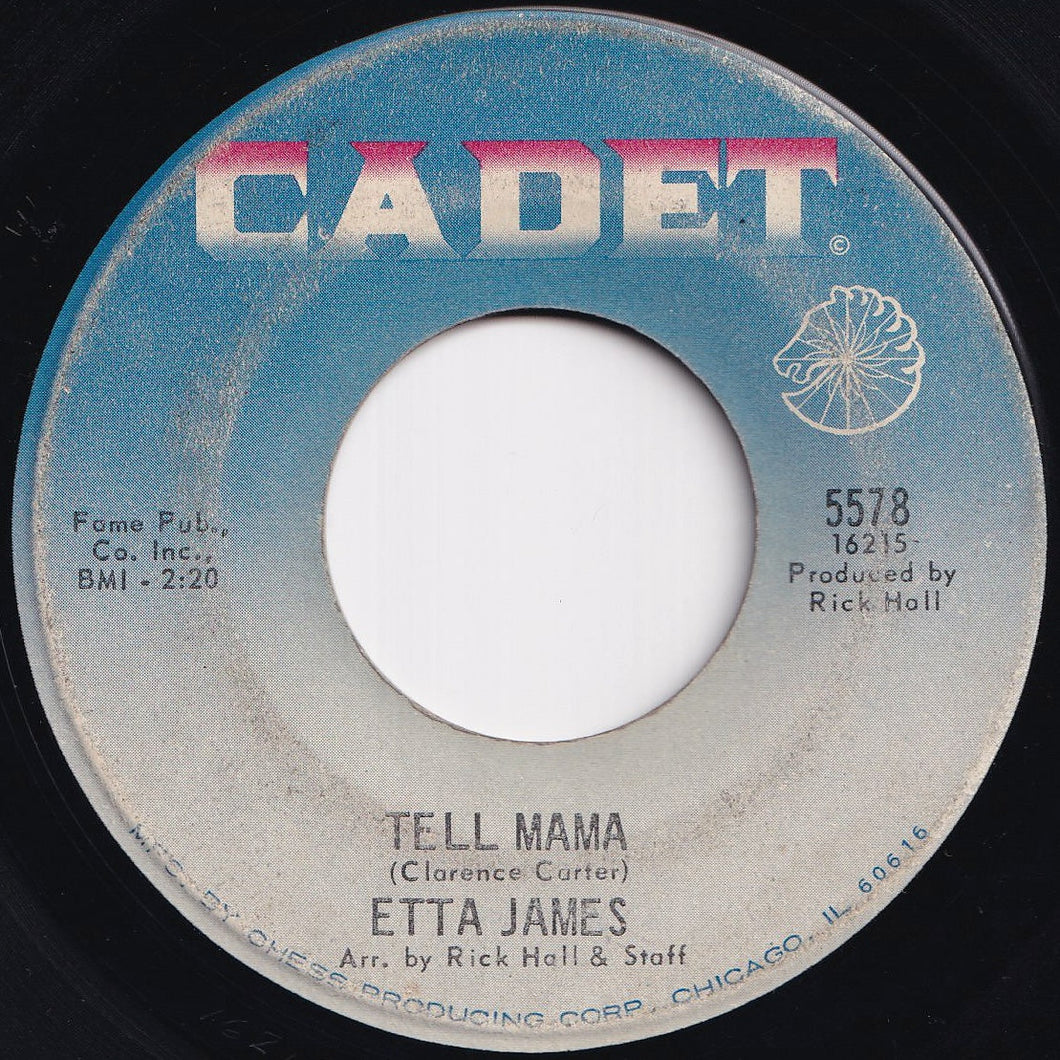 Etta James - Tell Mama / I'd Rather Go Blind (7 inch Record / Used)