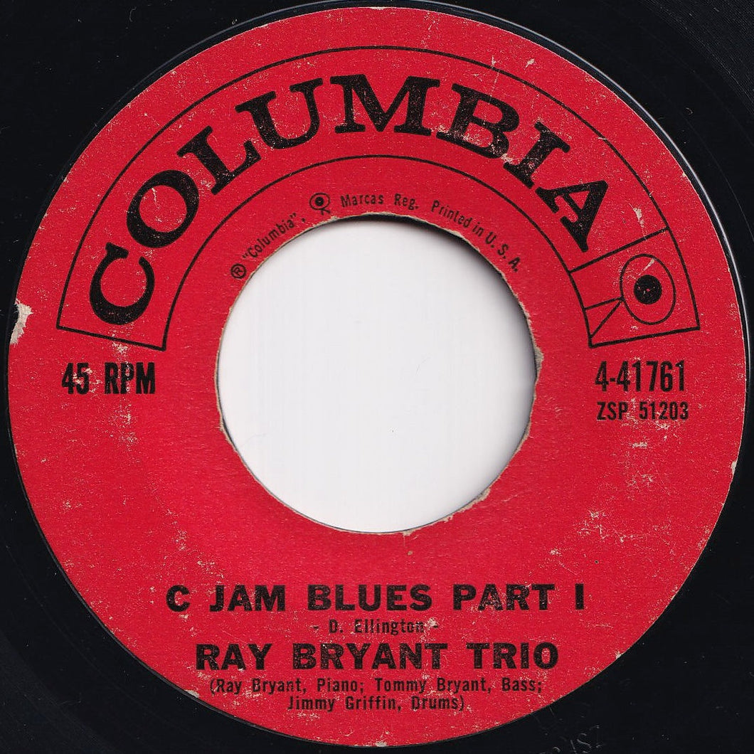 Ray Bryant Trio - C Jam Blues (Part 1) / (Part 2) (7 inch Record / Used)