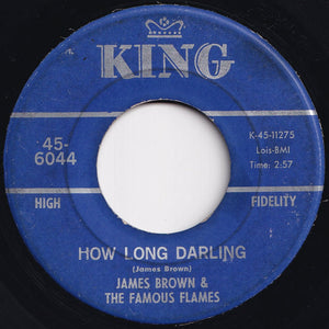 James Brown & The Famous Flames - How Long Darling / This Old Heart (7 inch Record / Used)