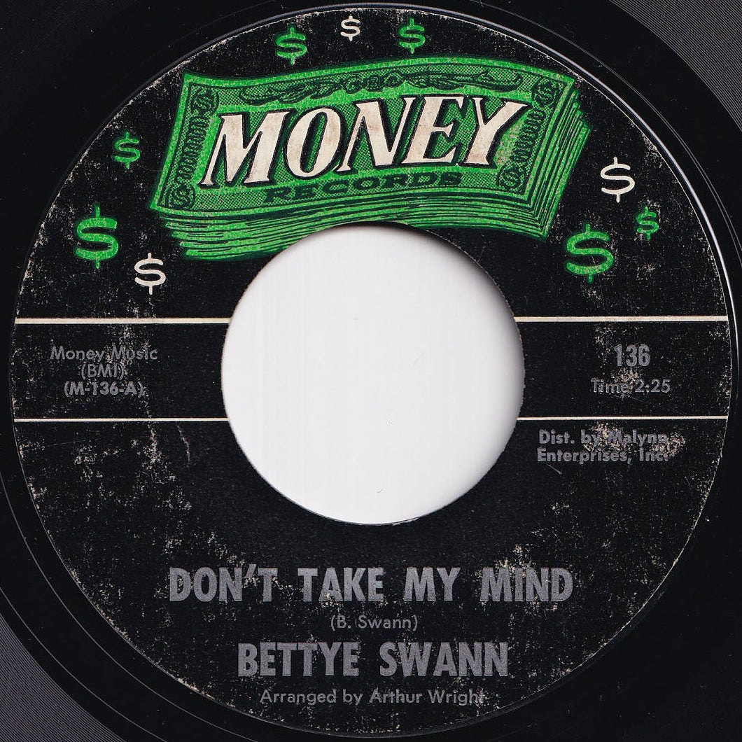 Bettye Swann - Don't Take My Mind / I Think 'M Falling In Love (7 inch Record / Used)