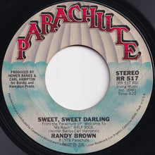 画像をギャラリービューアに読み込む, Randy Brown - I Wanna Make Love To You / Sweet, Sweet Darling (7 inch Record / Used)
