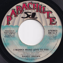 画像をギャラリービューアに読み込む, Randy Brown - I Wanna Make Love To You / Sweet, Sweet Darling (7 inch Record / Used)
