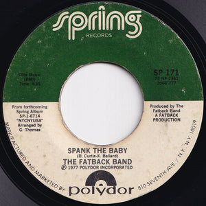 Fatback Band - Double Dutch / Spank The Baby (7 inch Record / Used)