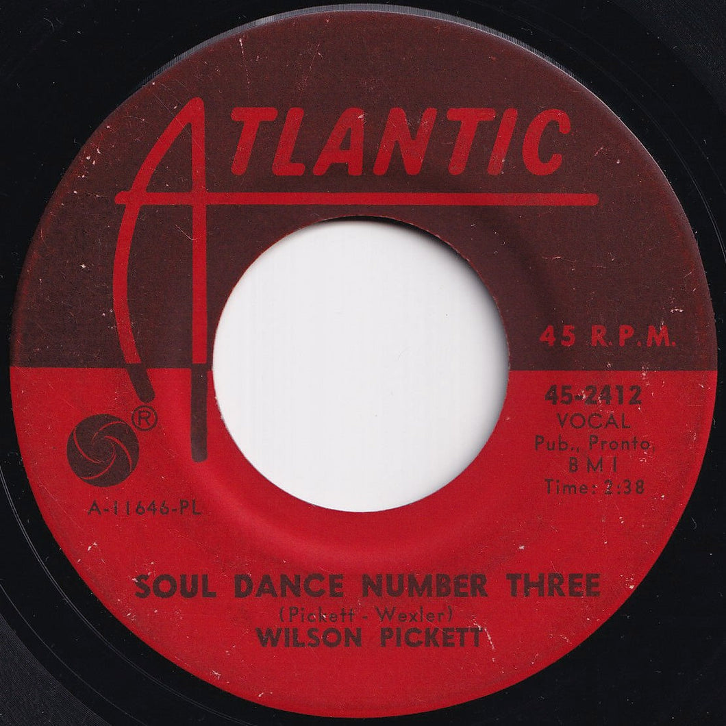 Wilson Pickett - Soul Dance Number Three / You Can't Stand Alone (7 inch Record / Used)