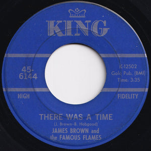 James Brown & The Famous Flames - I Can't Stand Myself (When You Touch Me) / There Was A Time (7 inch Record / Used)