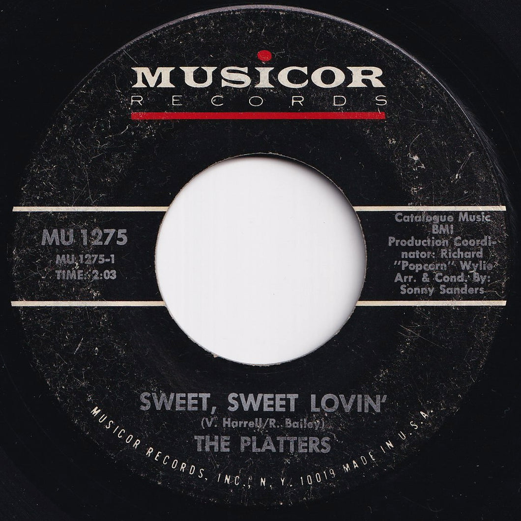 Platters - Sweet, Sweet Lovin' / Sonata (7 inch Record / Used)