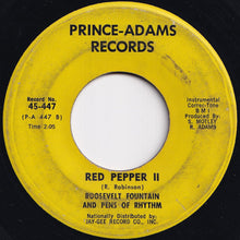 Load image into Gallery viewer, Roosevelt Fountain And Pens Of Rhythm - Red Pepper (Part 1) / (Part 2) (7 inch Record / Used)
