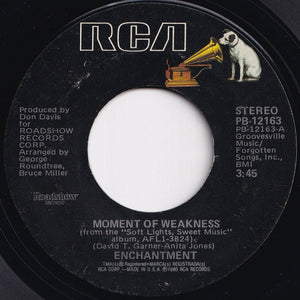 Enchantment - Moment Of Weakness / I Can't Fake It (7 inch Record / Used)