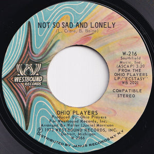 Ohio Players - Ecstasy / Not So Sad And Lonely (7 inch Record / Used)