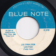 画像をギャラリービューアに読み込む, Lou Donaldson - Midnight Creeper / Love Power (7 inch Record / Used)
