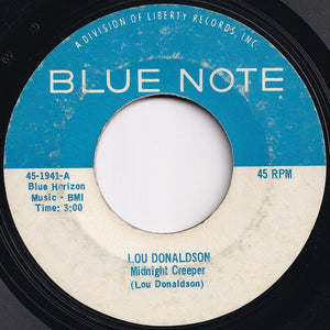 Lou Donaldson - Midnight Creeper / Love Power (7 inch Record / Used)