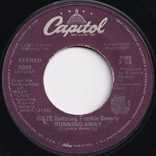 画像をギャラリービューアに読み込む, Maze Featuring Frankie Beverly - Running Away / Family (7 inch Record / Used)
