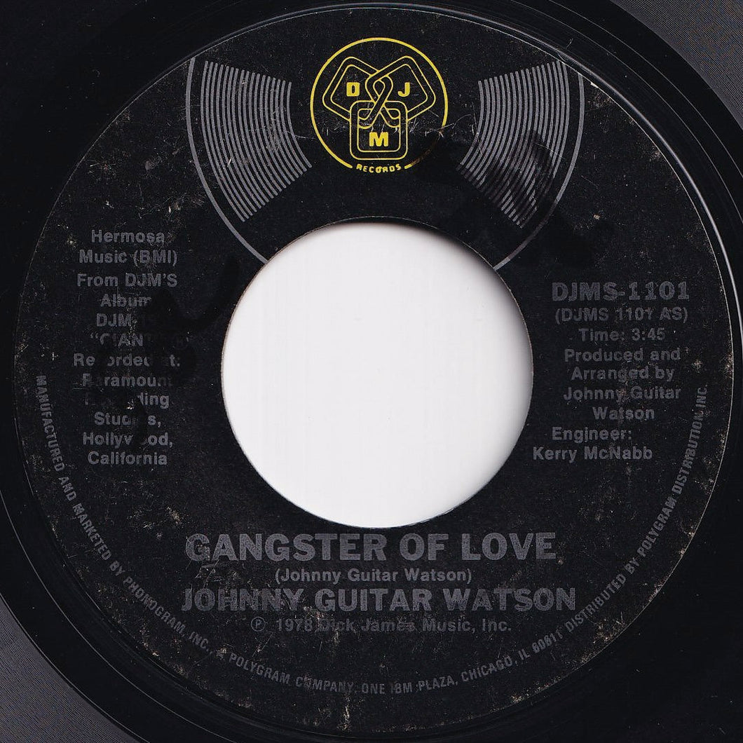 Johnny Guitar Watson - Gangster Of Love / Guitar Disco (7 inch Record / Used)