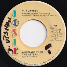 画像をギャラリービューアに読み込む, Meters - A Message From The Meters / Zony Mash (7 inch Record / Used)
