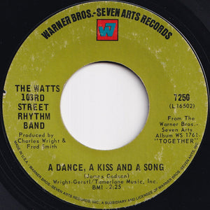 Charles Wright & The Watts 103rd St Rhythm Band - Do Your Thing / A Dance, A Kiss And A Song (7 inch Record / Used)