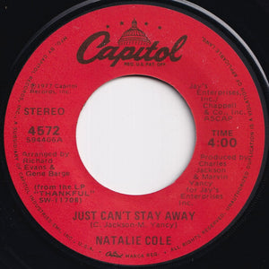 Natalie Cole - Annie Mae / Just Can't Stay Away (7 inch Record / Used)