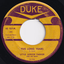 画像をギャラリービューアに読み込む, Little Junior Parker And His Band - Five Long Years / I&#39;m Holding On (7 inch Record / Used)
