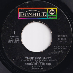 Bobby Bland - Goin' Down Slow / Up And Down World (7 inch Record / Used)