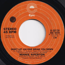 Load image into Gallery viewer, Minnie Riperton - Inside My Love / Don&#39;t Let Anyone Bring You Down (7 inch Record / Used)
