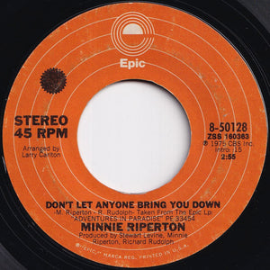 Minnie Riperton - Inside My Love / Don't Let Anyone Bring You Down (7 inch Record / Used)